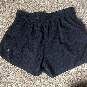 lululemon athletica Black Camo Women's Track That Short